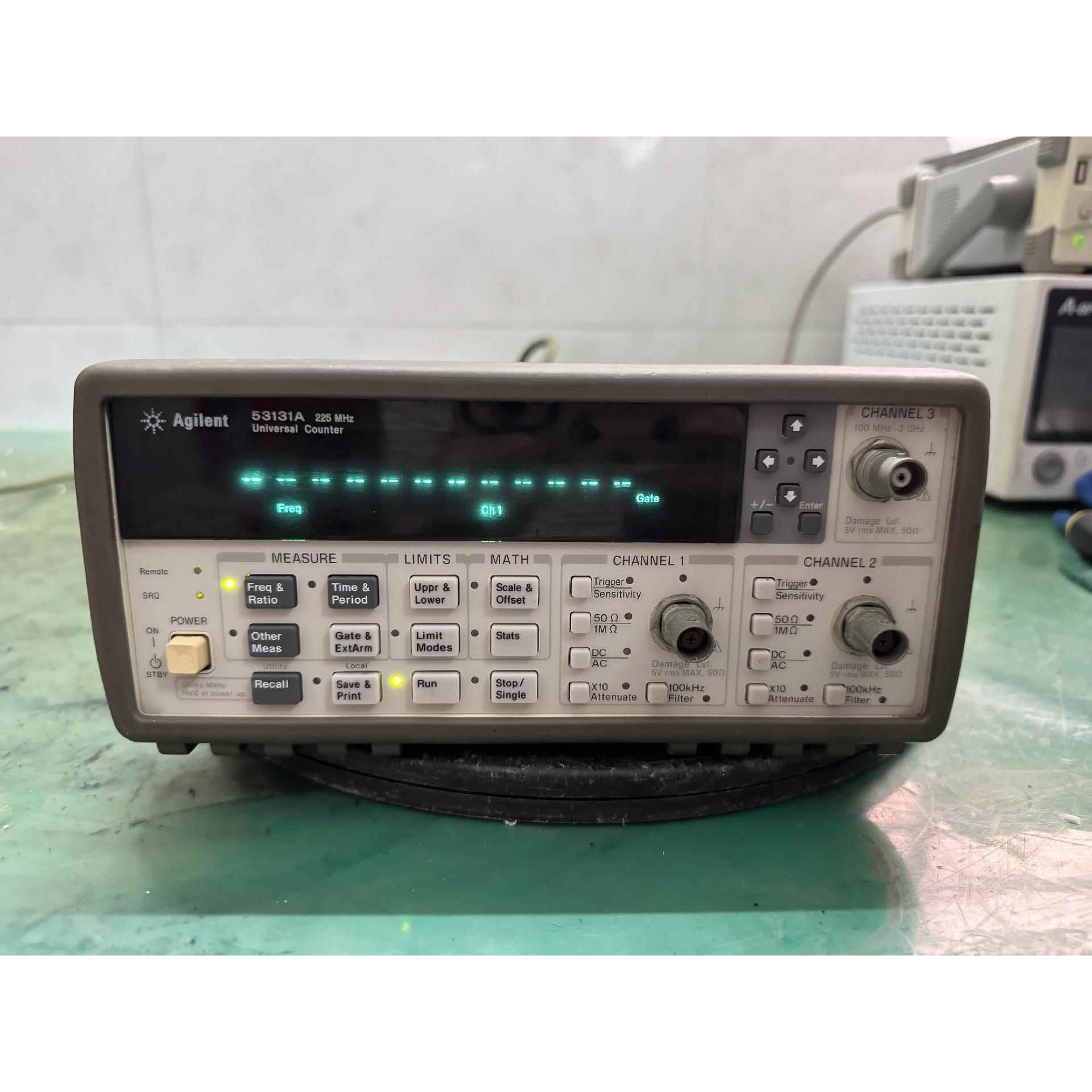 HP531A（MHz）频率计、图