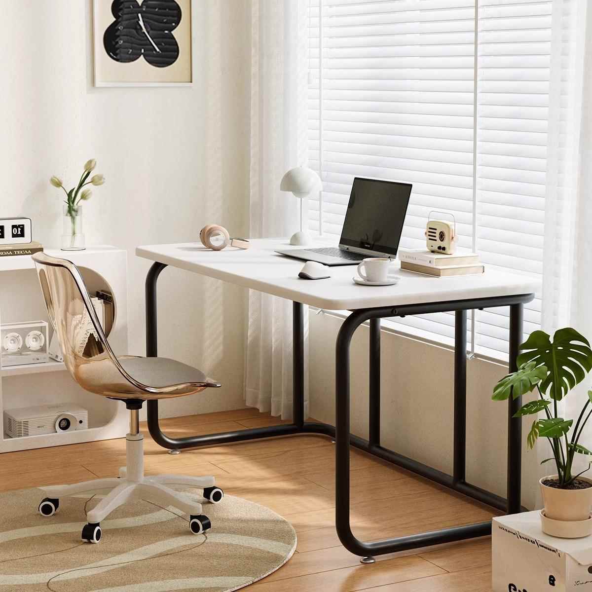 卧室女生书桌简易桌子工作台写字办公桌电脑桌台式家用学生学习桌