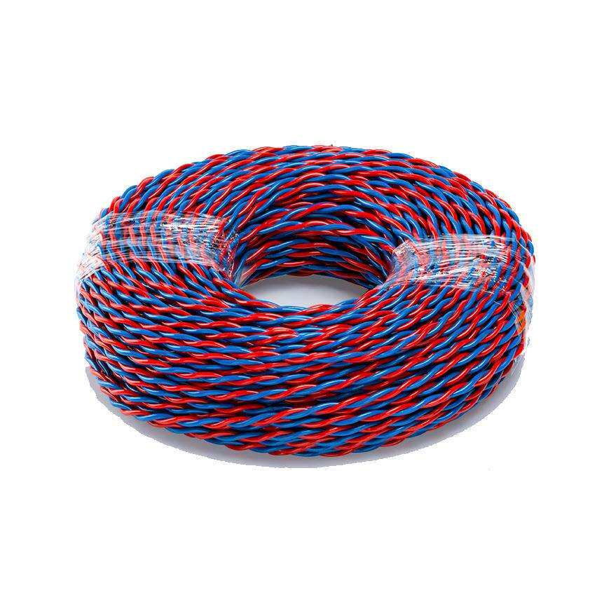 永通中策 WDZBN-RYJS双绞线1/1.5/2.5/4纯铜2芯电源线阻燃耐火线