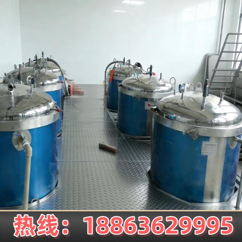 大型猪骨汤煮粽子甜玉米海参高压煮锅肉制品鸭蛋压力蒸煮设备商用
