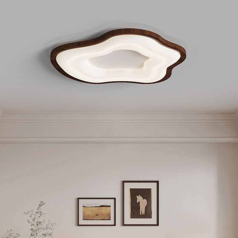 灯云朵护眼吸顶灯餐厅灯奶油风房间书房卧室现代网红简约个性创意,家装灯饰光源,智能吸顶灯,淘宝优惠券,粉丝福利购,淘宝优惠卷