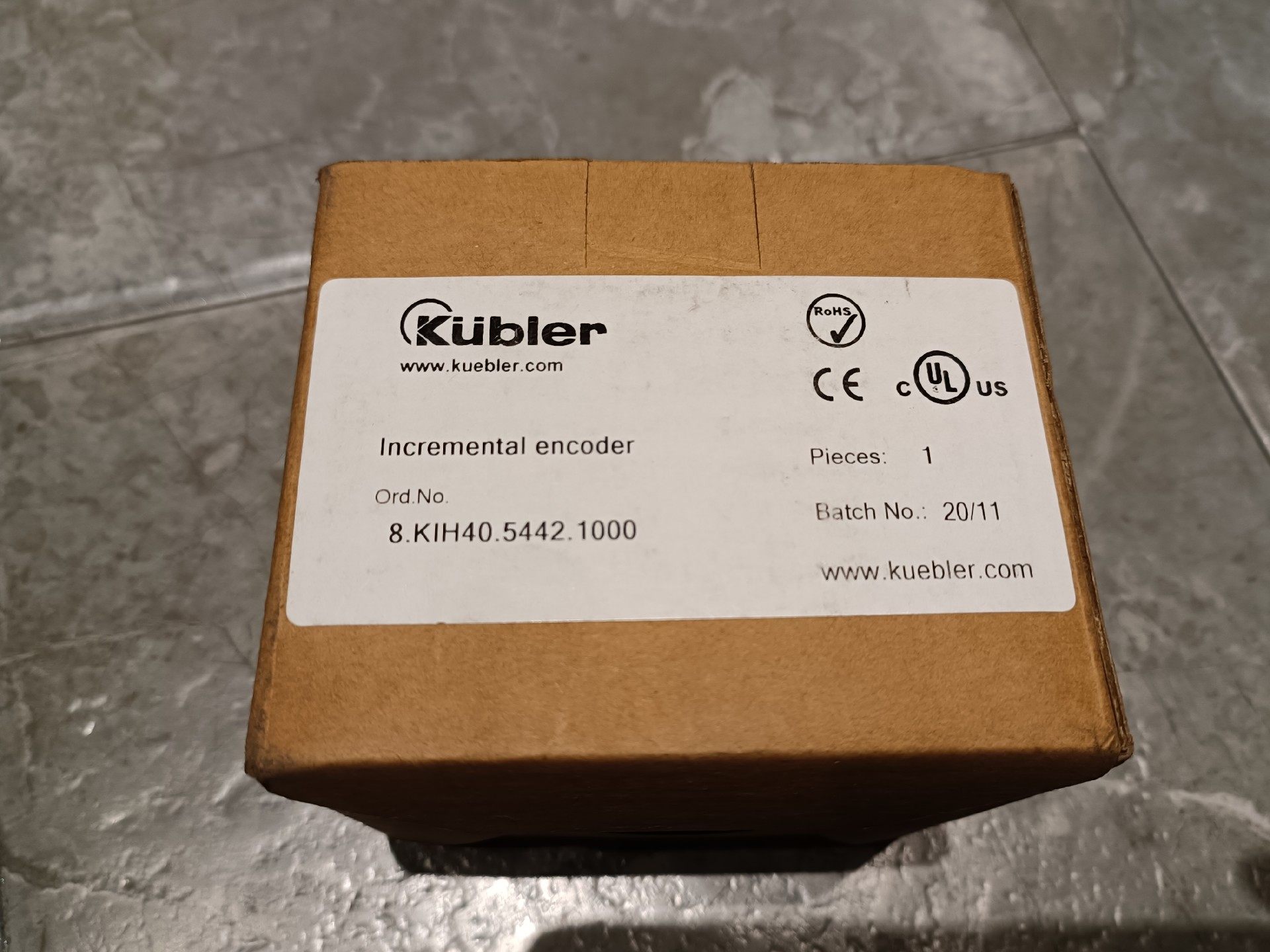 全新KUBLER库伯勒编码器8.KIH40.5442.100