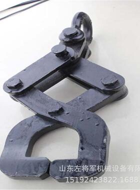 43-75kg钢轨通用吊轨钳轨道车辆抬轨钳自动松紧吊轨钳2T3T5T