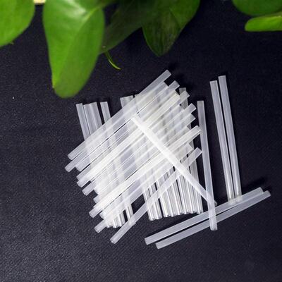 Disposable hard plastic straw length 12CM
