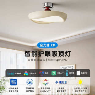 过道走廊灯饰现代简约奶油风网红衣帽间灯北欧时尚 入户玄关吸顶灯