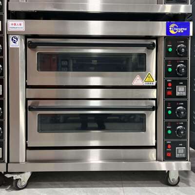 商用单盘电烤箱 一层一盘甲板炉 Commercial single-dish oven