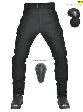 高档VOLER风O 摩托车冬季高防摔骑行裤 防加绒水加厚防腰机车防摔