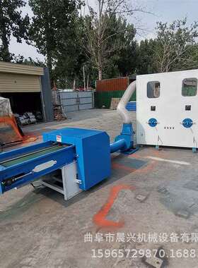 螺丝棉开松充装机 抱枕狗窝填充机 懒人沙发开松填充机