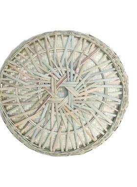 竹制品贵州产地竹编画画双圆竹雕