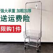 女服装 店货架展示架可移动推车晾挂衣架落地卧室带轮收纳架衣帽架