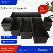 桥架预埋方盒 PVC预埋套筒 桥架预埋盒 双排水预留洞口模具