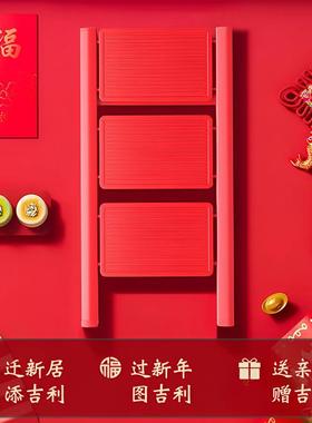 家用折梯人字叠梯多功能子室RLV内花架梯家梯加厚室内伸搬缩楼梯