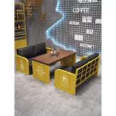 业风烤小酒馆清工吧酒吧卡座沙发奶茶店咖啡主764题餐厅烧店吧餐