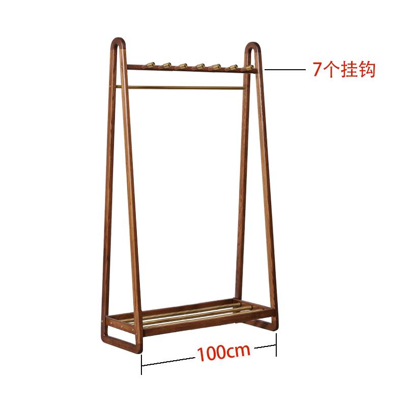高档实木用衣帽架中式家转角挂衣架衣架地室衣服卧置物落架客厅多