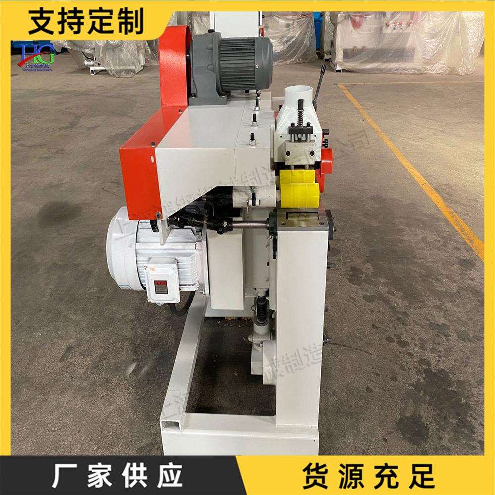 木板加工高速圆棒机 自动进退料圆棒加工机 武术棒擀面杖削尖机