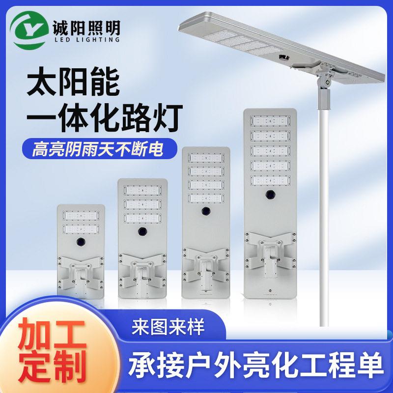 跨境户外太阳能灯亮模组可调角度感应开关一体化太阳能路灯