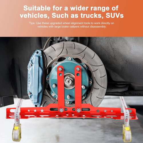 跨境直供重型车轮调平对准器Heavy Duty Wheel Alignment ToolKit