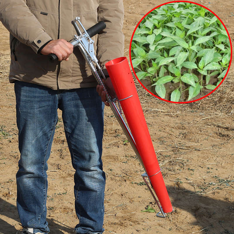 新款栽苗神器大棚栽苗器菜苗玉米番茄辣椒移苗移栽机种植工具农用