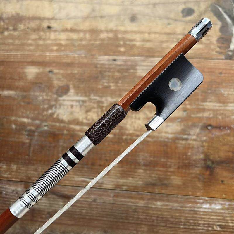 徐书钦琴弓微瑕巴西苏木小提琴弓大提琴弓弓子演奏级银弓1/2/4/4