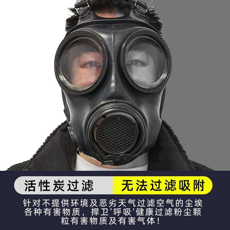 FNJ08防毒面具过滤式防毒烟毒气核污染工业化工训练全面