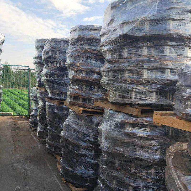 挖掘机EC240链节链板 驱动齿支重轮 EC360 EC460挖掘机履带板总成