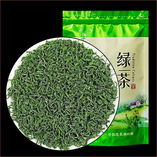 500g每袋 高山云雾炒青绿茶特细浓香型春茶叶多规格