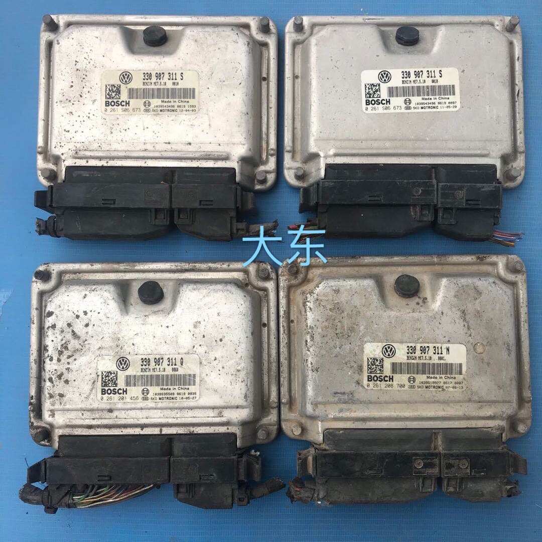 适用大众桑塔纳志俊普桑3000发动机电脑板330907311S N Ｑ R