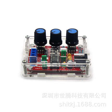 XR2206高精度函数信号发生器 DIY套件散件带壳 正弧三角形方波