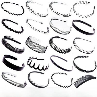 Korean head accessories simple adult male hair band sports
