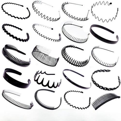 Korean head accessories simple adult male hair band sports