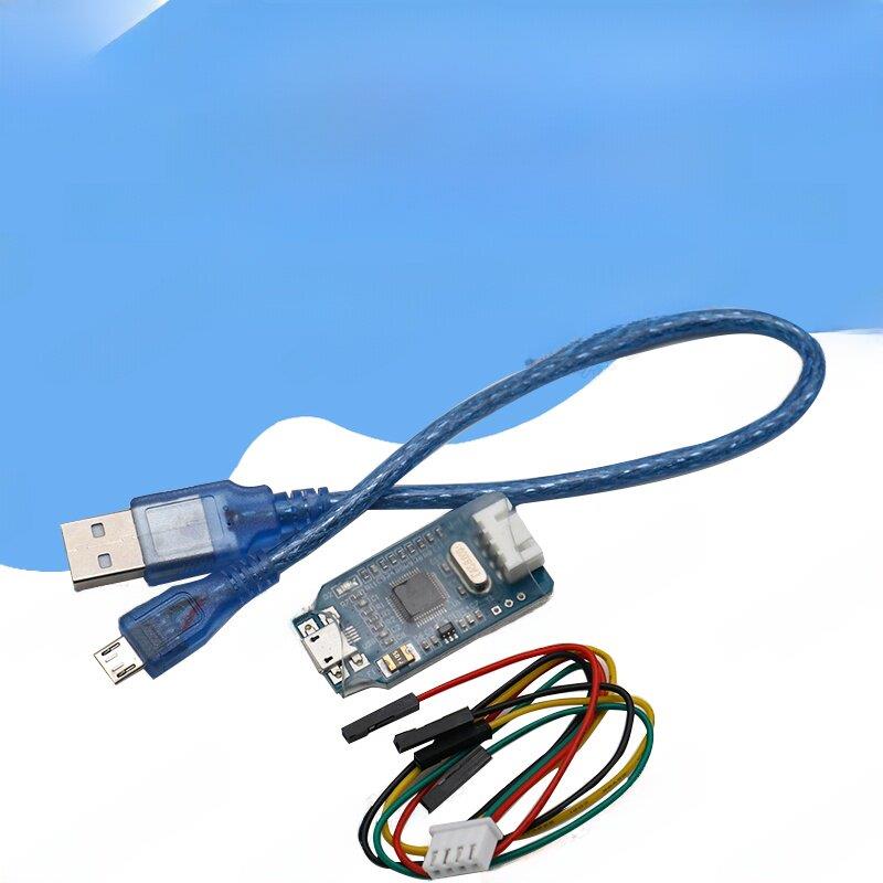 兼容J-Link OB ARM彷真调试器SWD编程器STM32下载器Jlink代 v8
