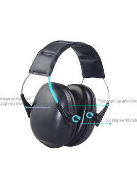 Adjustable Noise Reduction Ear Protection Kids Earmuffs