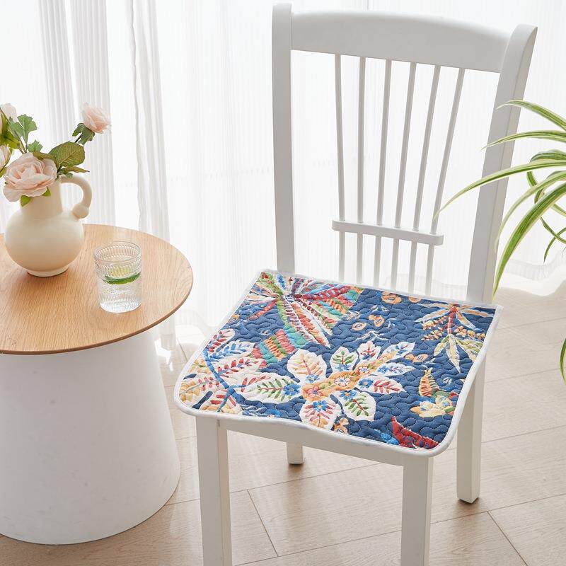 防滑全棉座垫椅子办公室餐厅饭店餐椅垫学生教室凳子屁股坐垫