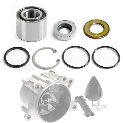 庞巴迪摩托艇喷泵修理包轴承油封水封短轴水管适用90至RXP300热卖