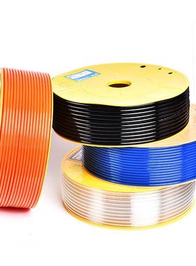 空压机管8酯0米90米100米P管压16X12PU软管PU气管P399U空软管聚U