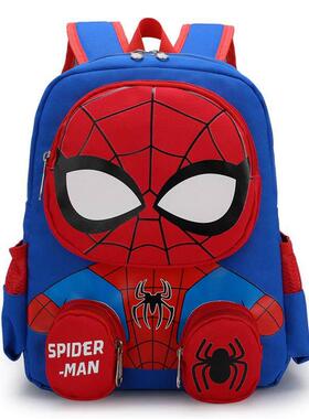 Spiderman Backpacks Super Heroes Student School Bag Cartoon