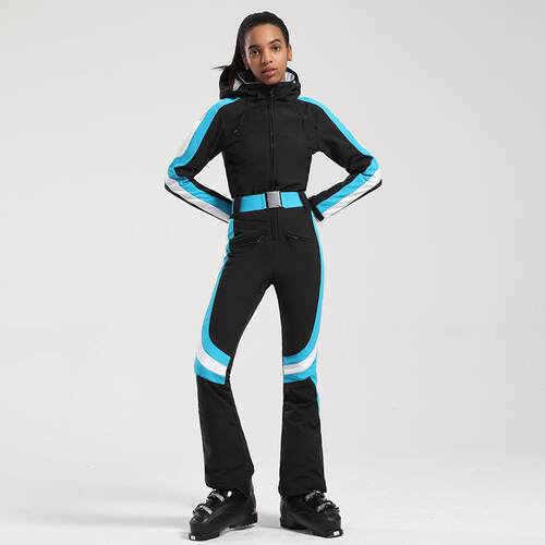GsouSnow滑雪服套装双板修身显瘦防水防风透气保暖韩版连体雪服女
