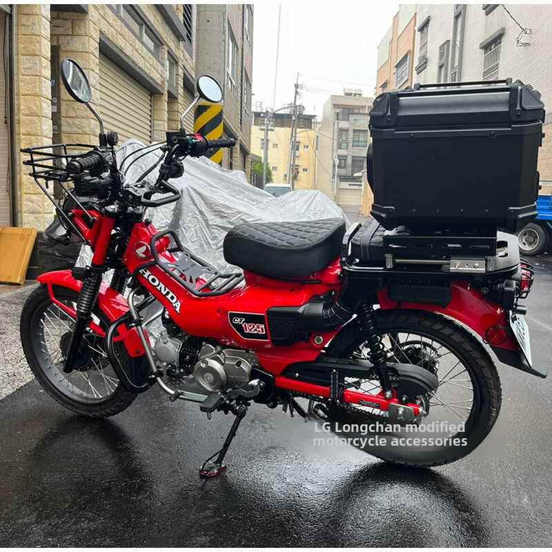 适用于田Ct125新改进型侧支款放大座椅撑侧柱放本大91384座椅附件