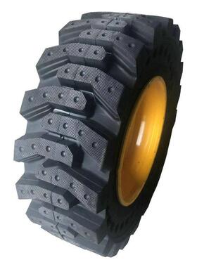 小铲车轮胎1670-20-24装载机20.570-16半实心轮胎耐磨加厚耐刺扎