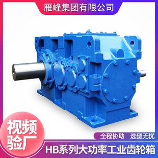 H系列H1 H19型平行轴反应釜精炼机大功率硬齿面电机斜齿轮减速箱
