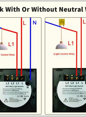 Smart Touch Switch Wifi Wall Interruptor Alexa For Lighting