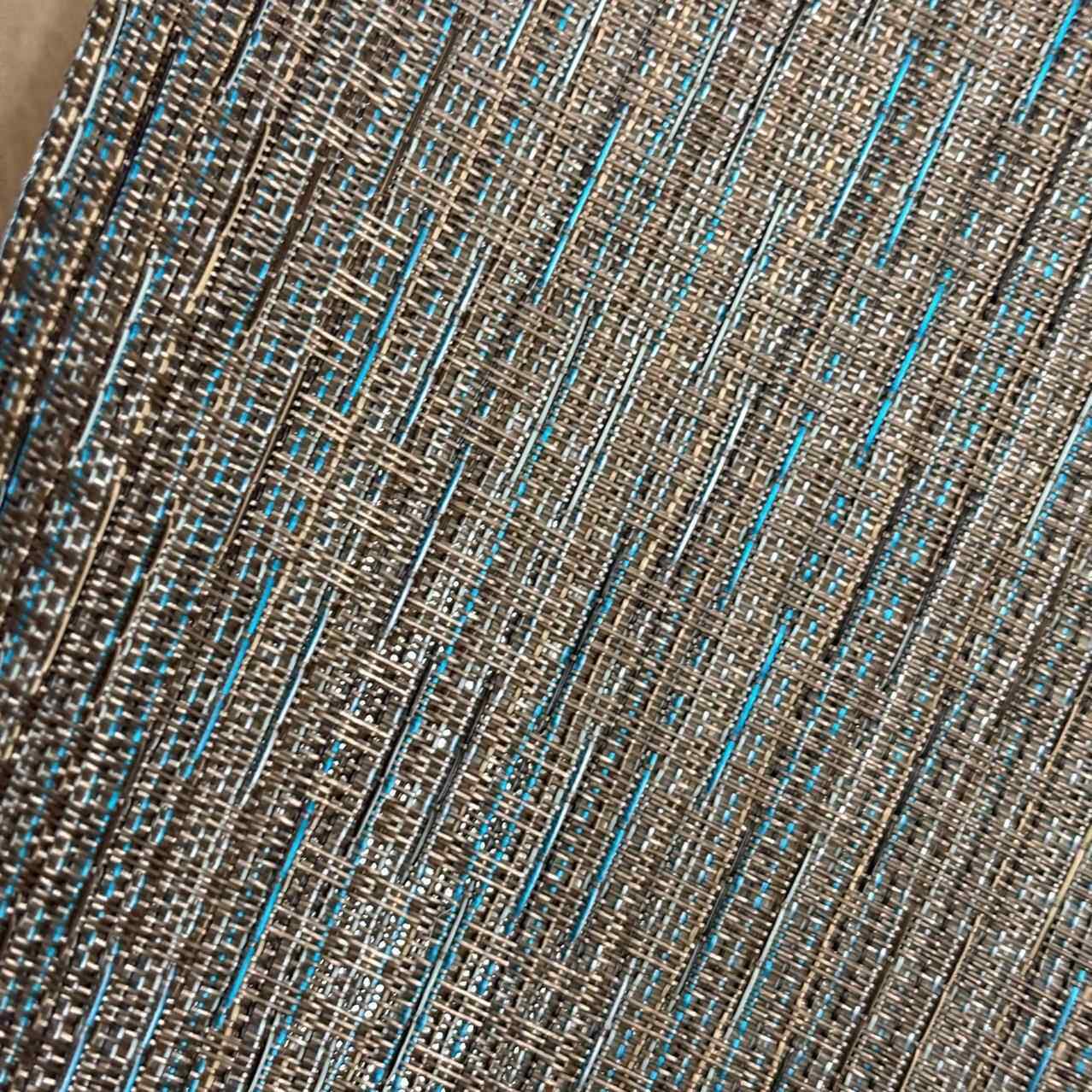 背胶特斯林网布PVC柜门装饰面材料编织布防水抽屉面板材饰面自粘