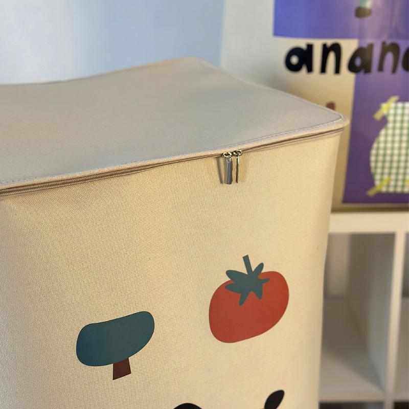 加厚布艺带拉链防尘收纳箱封口宿舍衣柜衣服储物箱折叠阳台脏衣桶,收纳整理,其他收纳篮,淘宝优惠券,粉丝福利购,淘宝优惠卷