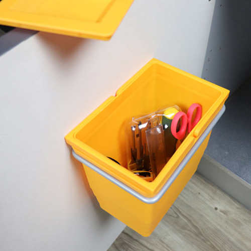 厨柜挂背垃圾桶vase柜内可垃圾筒 挂门式厨房橱柜壁挂桶门收纳 桶