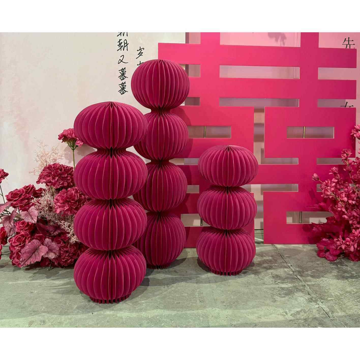 婚庆折叠纸质灯笼中式婚礼迎宾区甜品台罗马柱圆柱订婚宴路引柱子,节庆用品/礼品,路引,淘宝优惠券,粉丝福利购,淘宝优惠卷