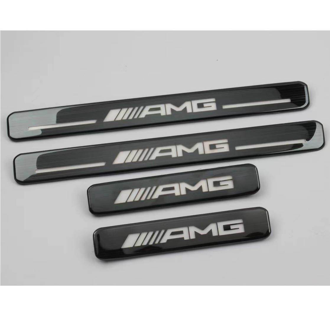 19-23benz奔驰大G级W463W464G63AMG带灯门槛条迎宾踏板doorsill