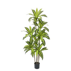 仿真绿植巴西木北欧风红铁树落地假植物摆件室内客厅家居装饰盆景