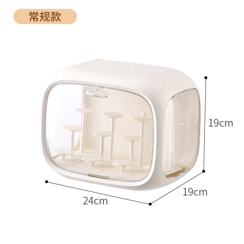 可爱家用lookup小屋场景展示盒带灯太空舱手办排球少年收纳盒