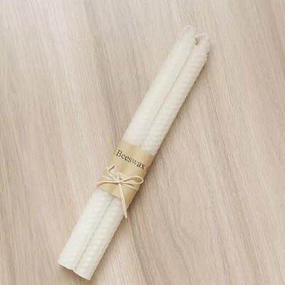 莫兰蒂色白色长杆枝状块状蜡烛茶蜡无味香味套装婚庆道具烛光晚餐