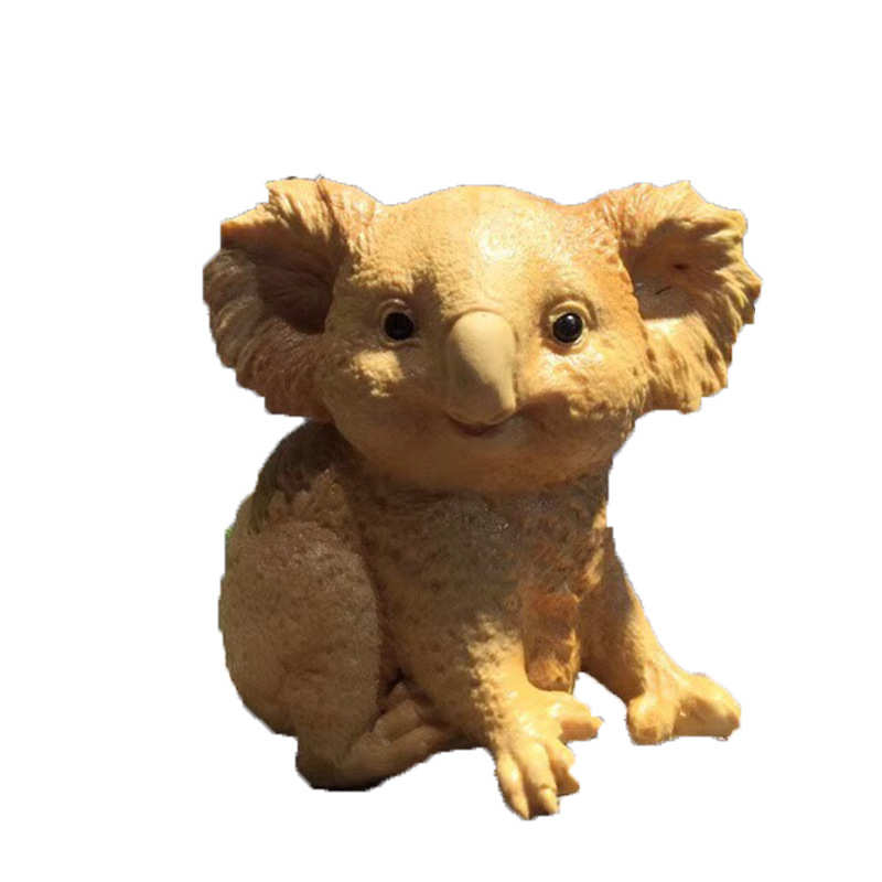 小叶黄杨木树袋熊（考拉） 家居摆饰摆件手把件 居家客厅装饰